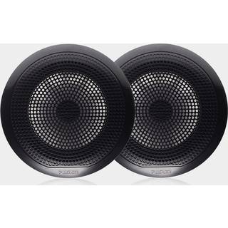 Marinehøjttalere Fusion Classic EL-F653B, 6.5", 80 W, hvid, til indbygget montering, med sorte fronter, 2-pak