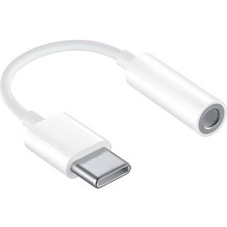 Huawei CM20 USB-C / 3.5mm Kabel Adapter 55030086 - Bulk - Hvid