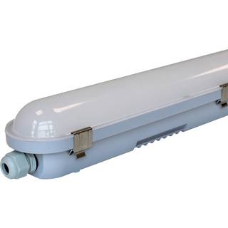 150 cm armatur HiCRI - RA90, 60W, gennemfortrådet, IP65 - Dæmpbar : Ikke dæmpbar, Kulør : Neutral