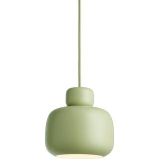 Woud Stone loftslampe small Matcha green