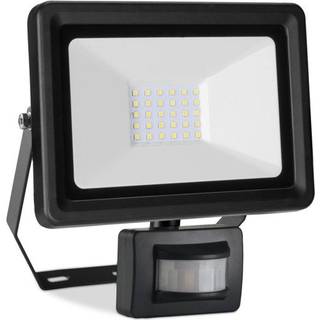 Unite projektør 2190lm 30w 4000k ip44 med pir sensor