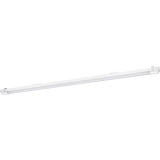 OSRAM LED-lysliste POWER BATTEN, 3.000 K, 120 cm, 1 lyskilde BATTEN, Hvid/opal, Gangområde, Metal