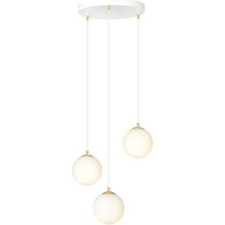 Royal 3 Hvid pendellampe - Ø14 cm, E14, 230V, uden lyskilde
