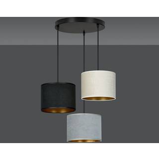 Hilde 3 Sort Premium Mix pendellampe - Ø20 cm, E27, 230V, uden lyskilde