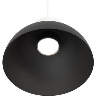 Lunaro 1S Sort/Hvid pendellampe - Ø30 cm, GX53, 230V, uden lyskilde