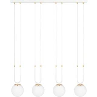 Glam 4 Hvid/Opal pendellampe - Ø15 cm, E14, 230V, uden lyskilde