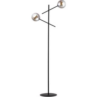 Linear LP2 Sort/Grafit gulvlampe - Ø14 cm, E14, 230V, uden lyskilde