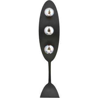 Aura LP3 Sort/Grafit gulvlampe - Ø14 cm, E14, 230V, uden lyskilde
