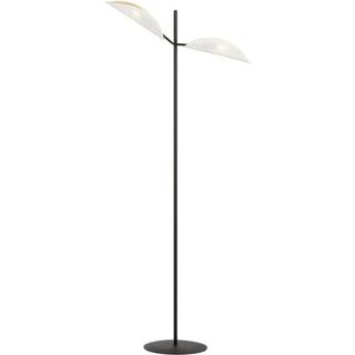 Vene LP2 Hvid/Guld gulvlampe - Ø12 cm, E14, 230V, uden lyskilde