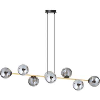 Gravity 8 Sort/Grafit pendellampe - Ø14 cm, E14, 230V, uden lyskilde