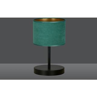 Hilde LN1 Sort/Grøn bordlampe - Ø20 cm, E27, 230V, uden lyskilde