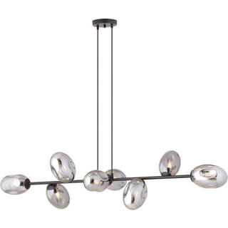 Pandora 8 Sort/Grafit pendellampe - Ø12 cm, E14, 230V, uden lyskilde