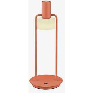 Banji LED-bordlampe, orange, højde 37 cm, touchdæmper