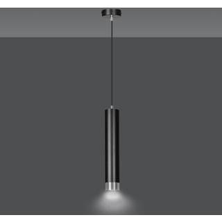 Kibo 1 Sort/Krom pendellampe - GU10, 230V, uden lyskilde