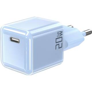SiGN Fast Wall Charger PD USB-C 20W - Blå
