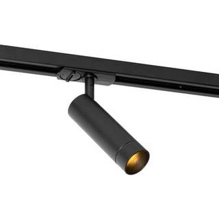 Moderne sort spotlight til 1-faset 35 mm skinnesystem - Iconic Jeana Luxe