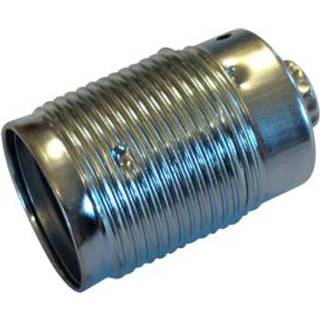 Metal kronefatning E27 krom M10