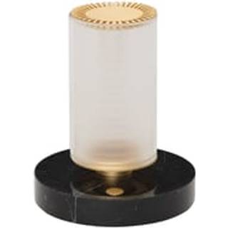 Dcwéditions Frechin A Table Transportabel Lampe - Bordlamper Glas Sort - FRECHIN A TABLE GOLD-BL