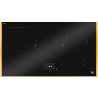 Bertazzoni P905I1M37GT Super-Premium induktionskogeplade 90 cm med guldramme, 5 zoner