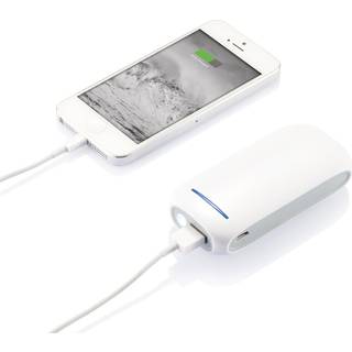 Powerbank - 4400 mAh (Hvid)
