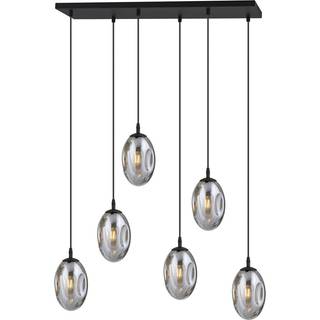 Astral 6 Sort/Grafit pendellampe - Ø12 cm, E14, 230V, uden lyskilde