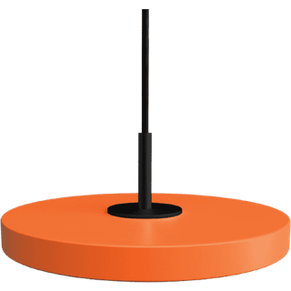 Umage Asteria Micro Pendel Med Lysdæmper Nuance Orange/Sort Top