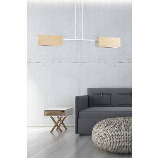 Zaper 2 Hvid pendellampe - E27, 230V, uden lyskilde