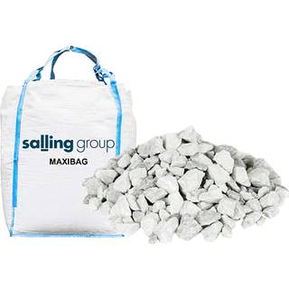 Hvide granitskærver 11-16 mm bigbag 1500 kg