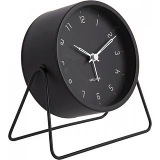 Karlsson Stark Vækkeur KA5952BK - Unisex - 14 cm - Quartz