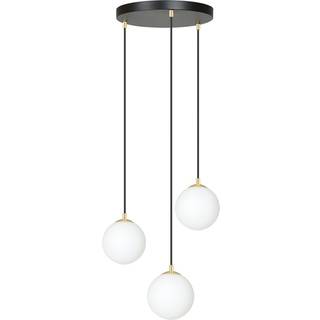 Royal 3 Sort pendellampe - Ø14 cm, E14, 230V, uden lyskilde