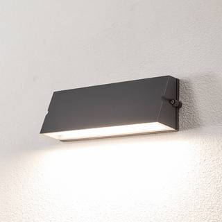BEGA LED udendørs væglampe 24374, dæmpbar, Sort, Aluminium, Moderne,