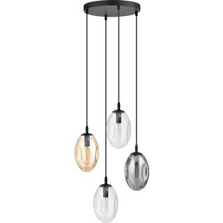 Astral 4 Sort Premium Mix pendellampe - Ø12 cm, E14, 230V, uden lyskilde