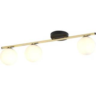 Monza 3 Sort/Opal loftslampe - Ø14 cm, E14, 230V, uden lyskilde