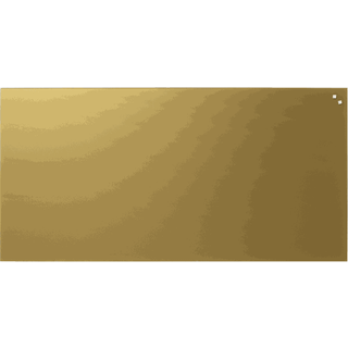 100 x 50 cm. Guld Magnetisk Stænkplade