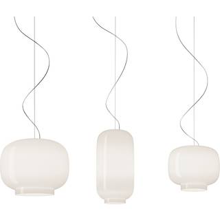 Foscarini Chouchin Bianco 1 Pendel - Pendler Mundblæst Glas Hvid - 210071E-11