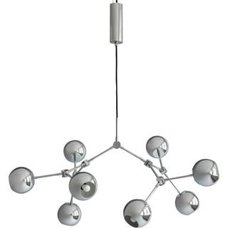 101 Copenhagen Drop Globe Pendel 95 Cm - Lysekroner & Loftskroner Jern Krom - 249017