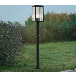 Gadelampe - vejlampe Bolgar Lindby, dæmpbar, Sort, Metal, Moderne