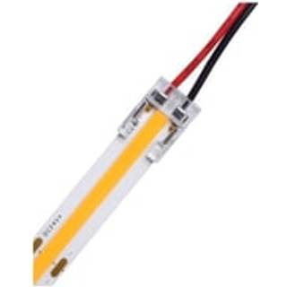 Lavprofil startstik til LED strip - 10mm, COB, enkeltfarvet, IP20, 5V-24V