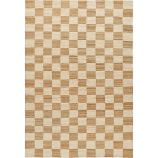 Decotique Chess Gulvtæppe 200x300 Off-white/Natural Jute