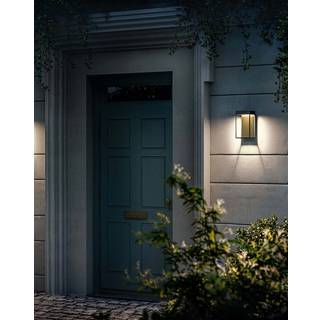 Gic base udendørs væglampe, deep black