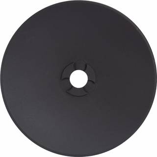 Piatta pladen base til armatur - Piatta, 9W, 240x30, sort, rundt