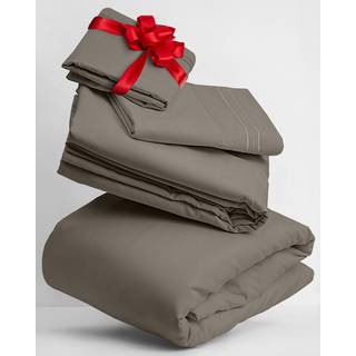 Mellanni King Sheets S?t - 4 PC Iconic Collection Senget?j Lagner & pudebetr?k - Hotel Luxury Ekstra bl?de k?lende lagner - til kvinder M?nd B?rn