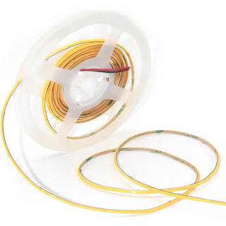 5m 3mm COB-LED strip - 7W/m, IP20, RA93, 400 LED pr. meter, 24V, COB LED - Kulør : Varm