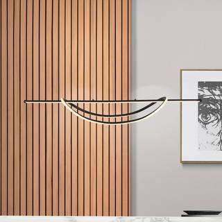 Hængelampe Ambar Milagro Lighting, Sort, Stue/spisestue, Metal, Moderne