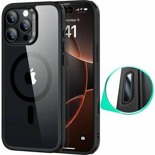 ESR iPhone 16 Pro Max Classic Hybrid Case m. Camera Control Knap - MagSafe Kompatibel - Gennemsigtig / Sort