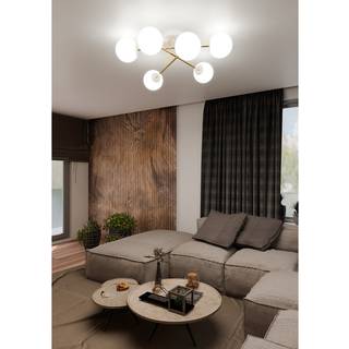 Magnum 6 Hvid/Opal loftslampe - Ø14 cm, E14, 230V, uden lyskilde