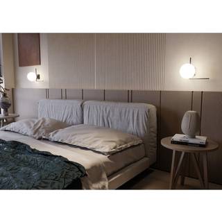 Imago 1G Sort/Opal loftslampe - Ø15 cm, E14, 230V, uden lyskilde