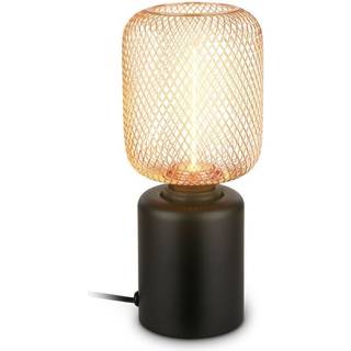 Briloner Sengelampe Rist, Sort, Stue/spisestue, Metal, Moderne