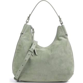 Coccinelle Rebekka Suede Hobo bag grå grøn