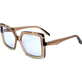 Silvian Heach Allison Sun 20107 53 Solbriller Kvinder Brun - Transparent Beige Brown Tortoise Laminat - 53mm